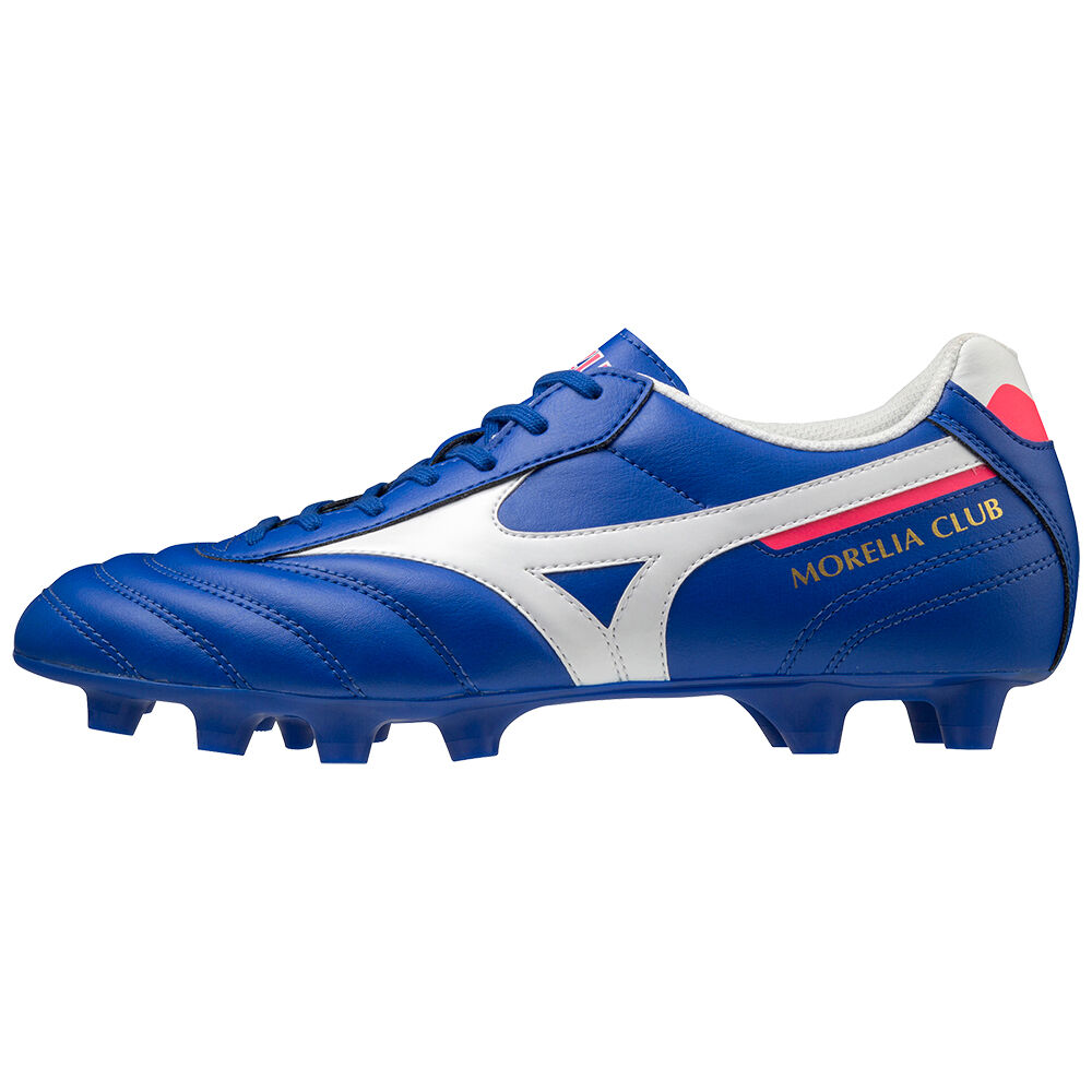 Mizuno Morelia II Club Női Focicipő Kék/Fehér LGF218046